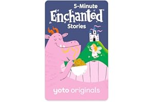 Yoto 5-Minute Enchanted Stories – Kids Audio Card for Use with Player & Mini All-in-1 Audio Device, Screen-Free Listening with Fun Stories for Playtime Bedtime & Travel, 4+