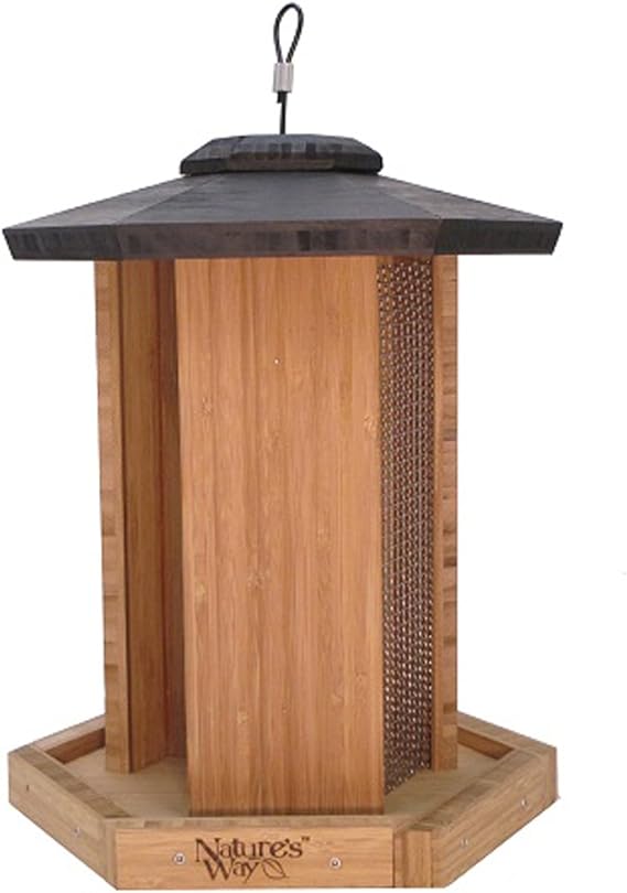 Amazon Com Nature S Way Bird Products Bwf14 Bamboo Gazebo Triple