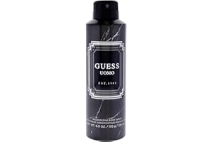 Guess UOMO Deodorizing Body Spray For Men, 6.0 Oz.