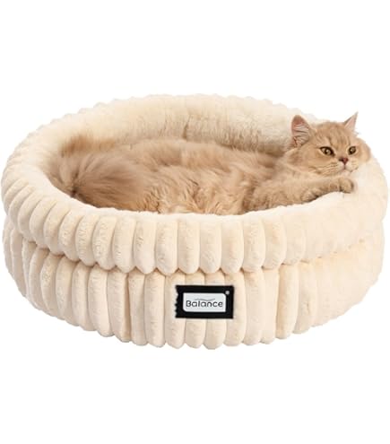 Cama Nido Perro Cama Iglú Para Gatos EHOTER Grande, Con Cojín