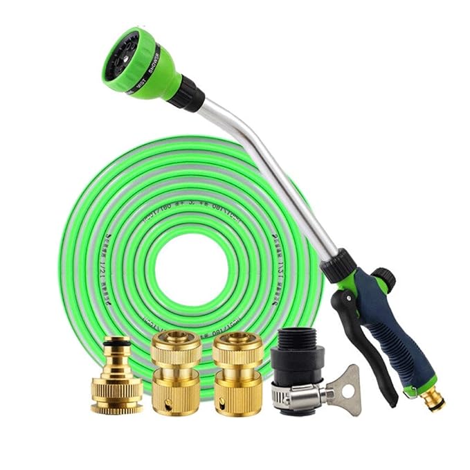 Bewässerung Blume Sprinkler Garten Wasserpistole Garten Garten Wasser Spritzpistole Kupfer Armaturen Hochdruck Auto Rohr Set 
