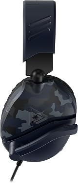 Turtle Beach Recon 70 Camo Blue Wired Multiplatform Gaming Headset view 3