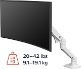 Ergotron HX Premium Heavy Duty Monitor Arm Single Monitor VESA Desk Mount 49 view 7