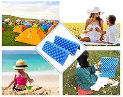 AKOAK 1 Pack XPE Foam Four-fold Folding Cushion