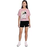 Converse Girls' Graphic T-Shirt and Fleece Shorts 2-Piece Set