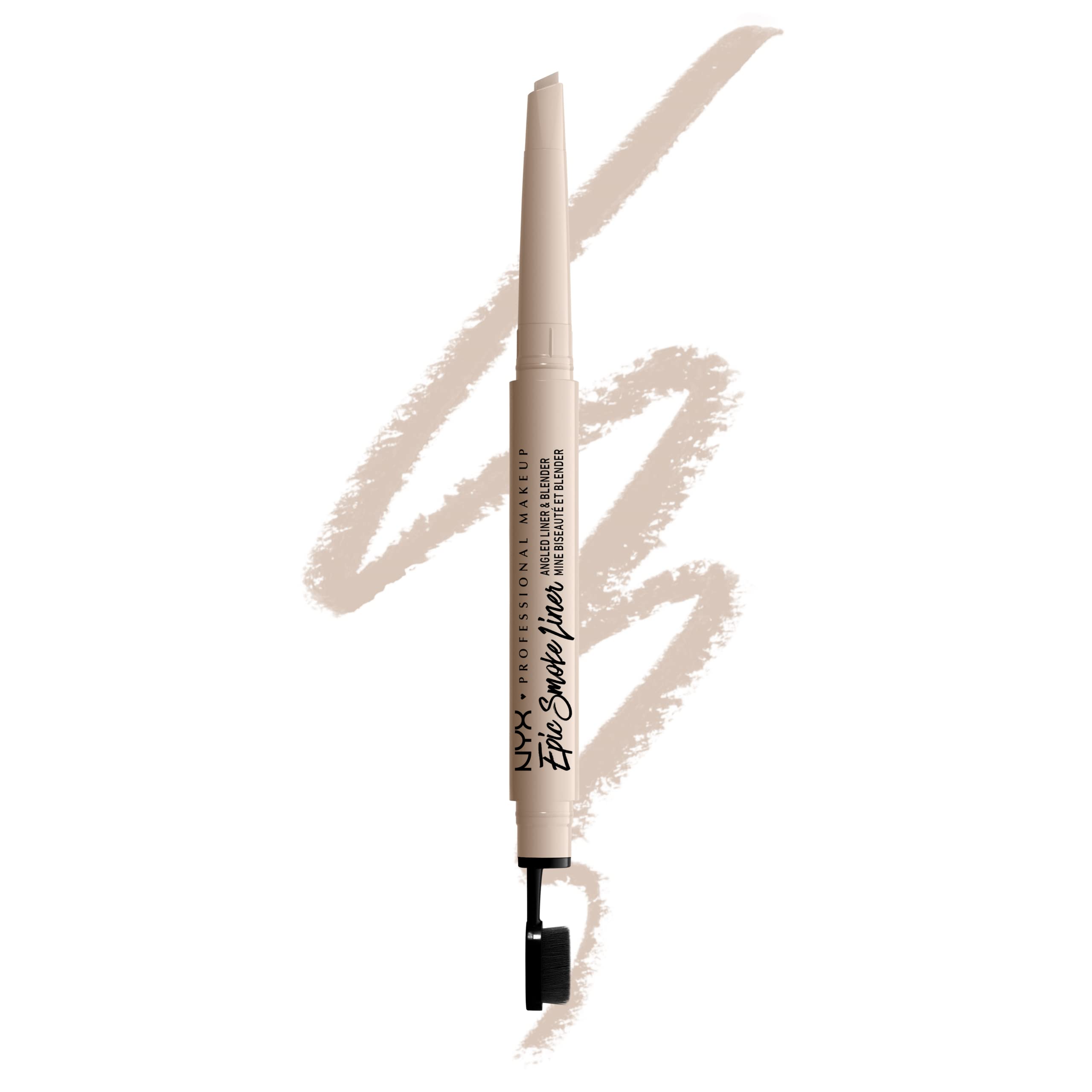Photo 1 of NYX PROFESSIONAL MAKEUP Epic Smoke Liner, Vegan Smokey Eyeliner - White Smoke (Off White Cream)