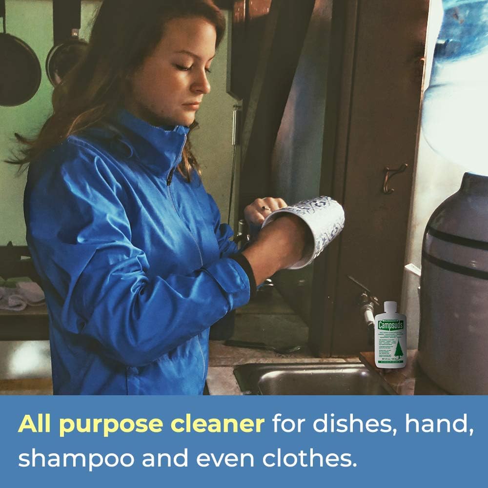 Sierra Dawn Campsuds All Purpose Cleaner, 4-Ounce, Green (2) : Camp Dish Soap : Sports & Outdoors