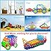 AMOSTING Building Blocks Educational Toys Set Plastic Building Discs STEM Toys for Preschool Kids Boys and Girls -360pcs with Storage Bag