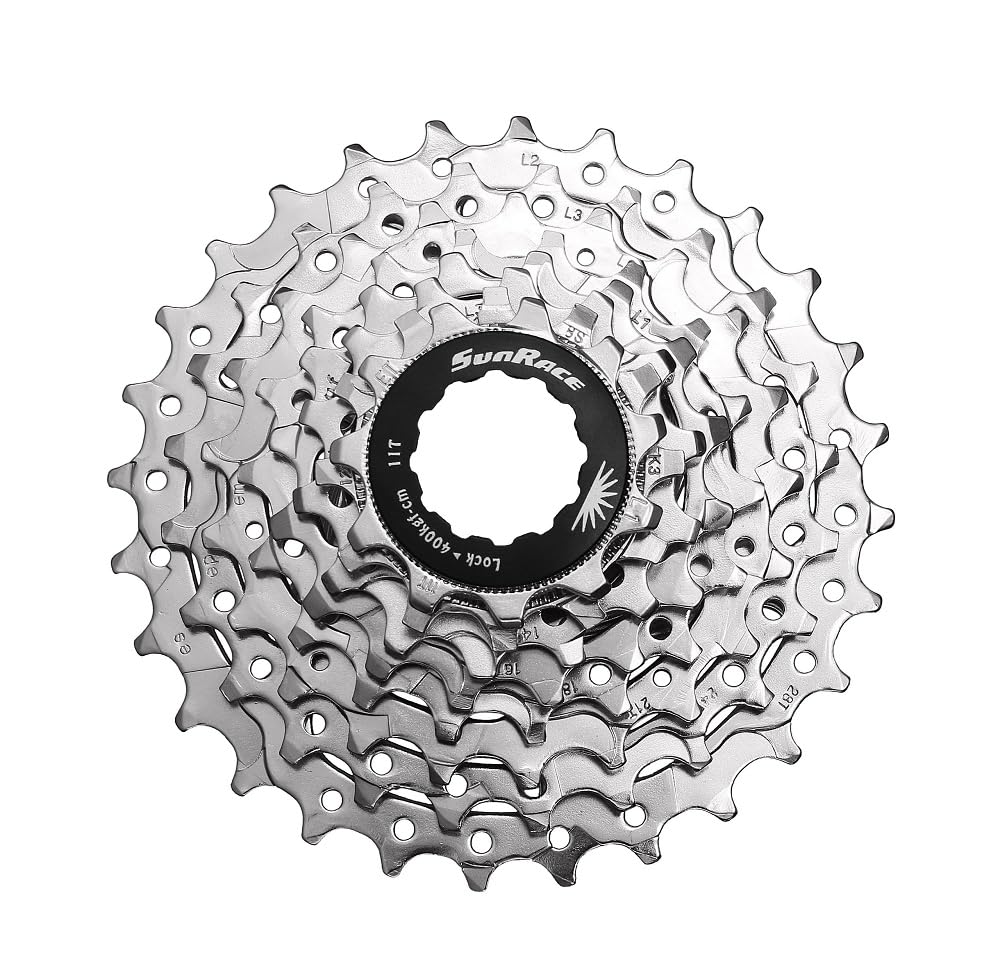 Sunrace 8-Speed Cassette - Metallic, 11-23T