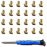 24PCS Studio 3 Headband Screws - Replacement Headband Screws Repair Parts for Beats Studio Pro/3/2/1 Headphones (Gold)