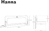LioneLO Hanna Bed Guard for Toddlers 150 x 66 cm Brand Lionelo view 6