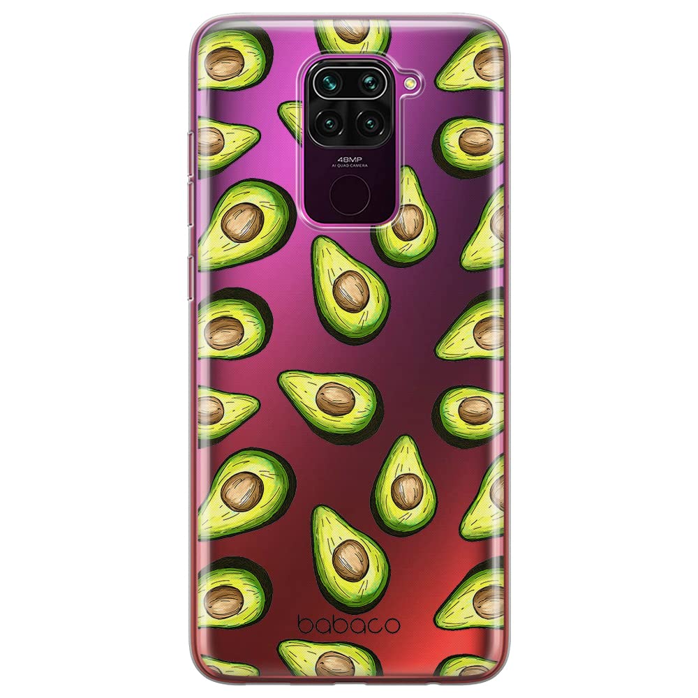 Babaco ERT GROUP mobile phone case for Xiaomi REDMI NOTE 9 original and officially Licensed pattern Fruits 001 optimally adapted to the shape of the mobile phone, partially transparent