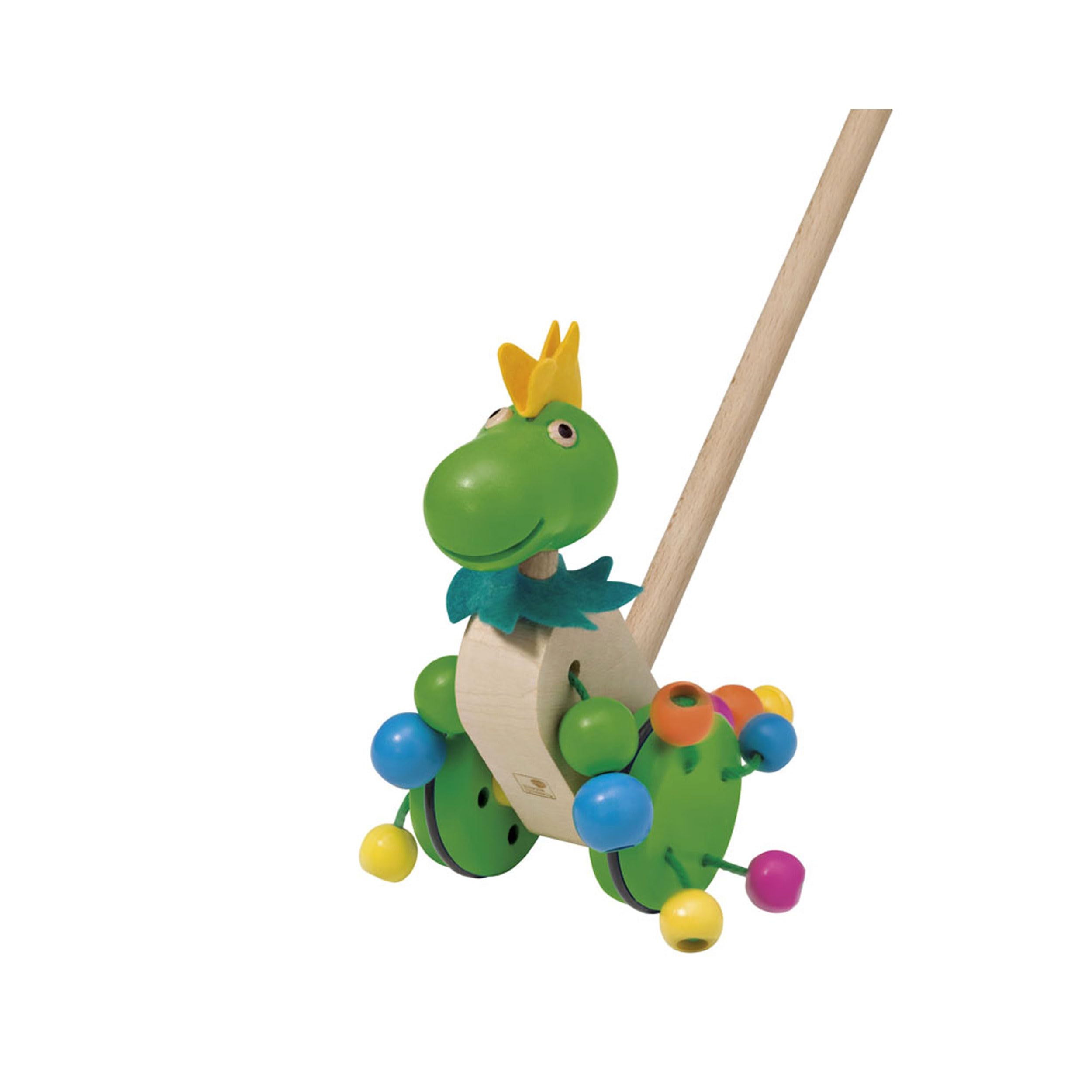 Selecta 62027 Tattolo Sliding Figure, Sliding and Pull-Out Toy Made of Wood, 21 cm
