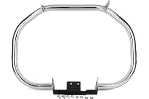 Krator Engine Guard, Chrome, Highway Crash Bar Compatible with 2002-2008 Honda VTX1800R Retro