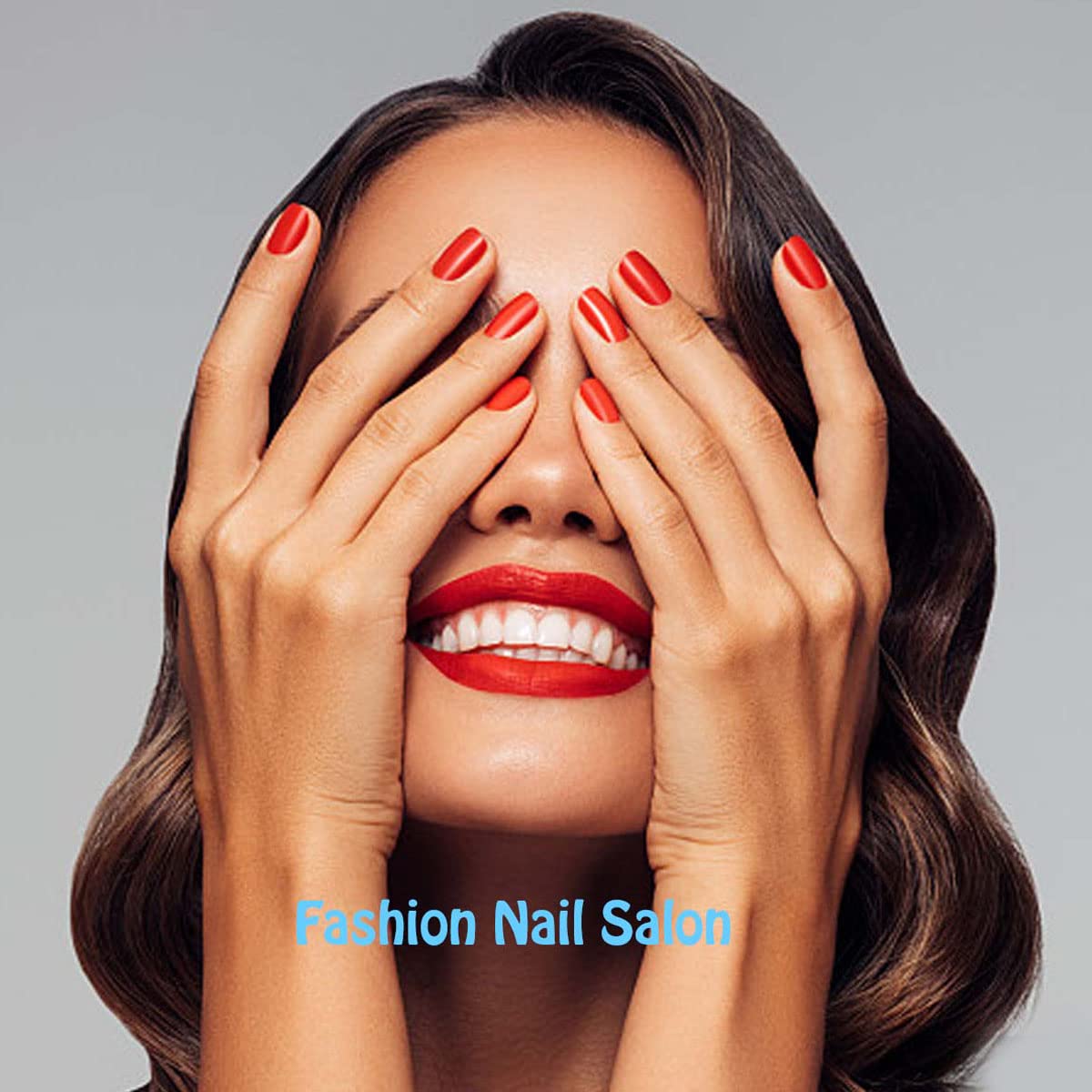 ANDGING Press on Nails Short Medium Stiletto, Fake Nails for Women with Nude Pink Black Ombre Tips Design, Full Cover Acrylic Nails Press on, Reusable Glue on Nails Stick on Nails for Christmas 24Pcs - Image 7