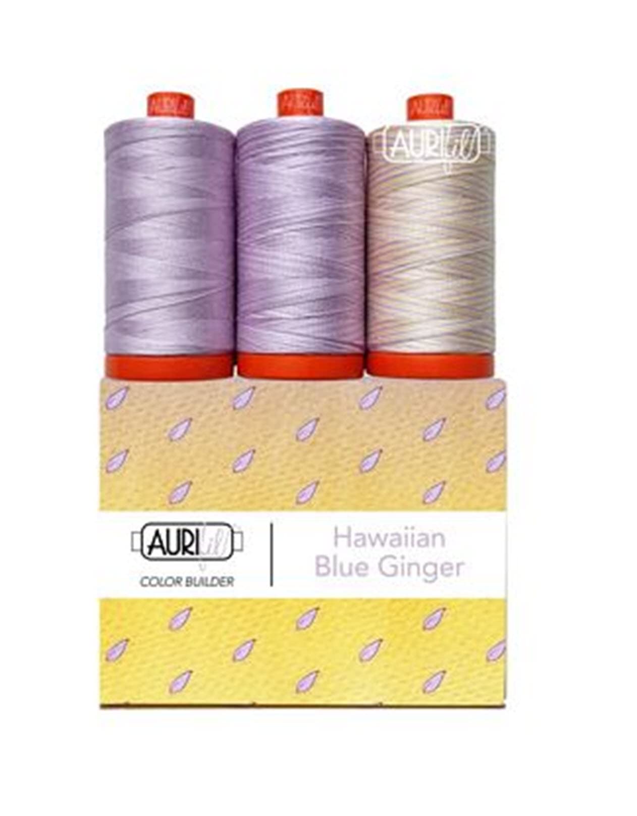 Aurifil 50wt Cotton Color Builder Thread Collection-Hawaiian Blue Ginger — image 1