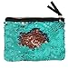 Winmany Sequin Makeup Bag Reversible Cosmetic Bag, Fashion Women Handbag Bling Glitter Evening Party Bag,Sparkling Shiny Clutch Handbag Wedding Bag Purse Wallet Pouch