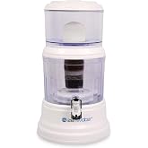 ZENWATER 4-Gallon Countertop Gravity Water Filter System - Portable Alkaline Filtration System - Enjoy Clean and Mineral-Rich Hydration At Home, Office, or Travel