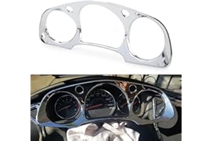 Chrome Instrument Panel Accent Dashboard Cover Trim Speedometer Gauges Cover For Honda Goldwing GL1800 2001-2005