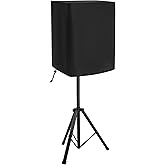 15 Inch PA/DJ Outdoor Speaker Cover for Powered Speaker Mounted on Stand Lightweight Outdoor Speaker Covers Tear, UV Protection, Water Resistant, Dustproof