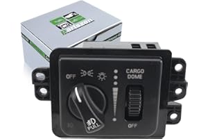 partszen 56045537AC Headlight Switch with Fog Lights for Dodge Ram 1500 2500 3500 2003-2005