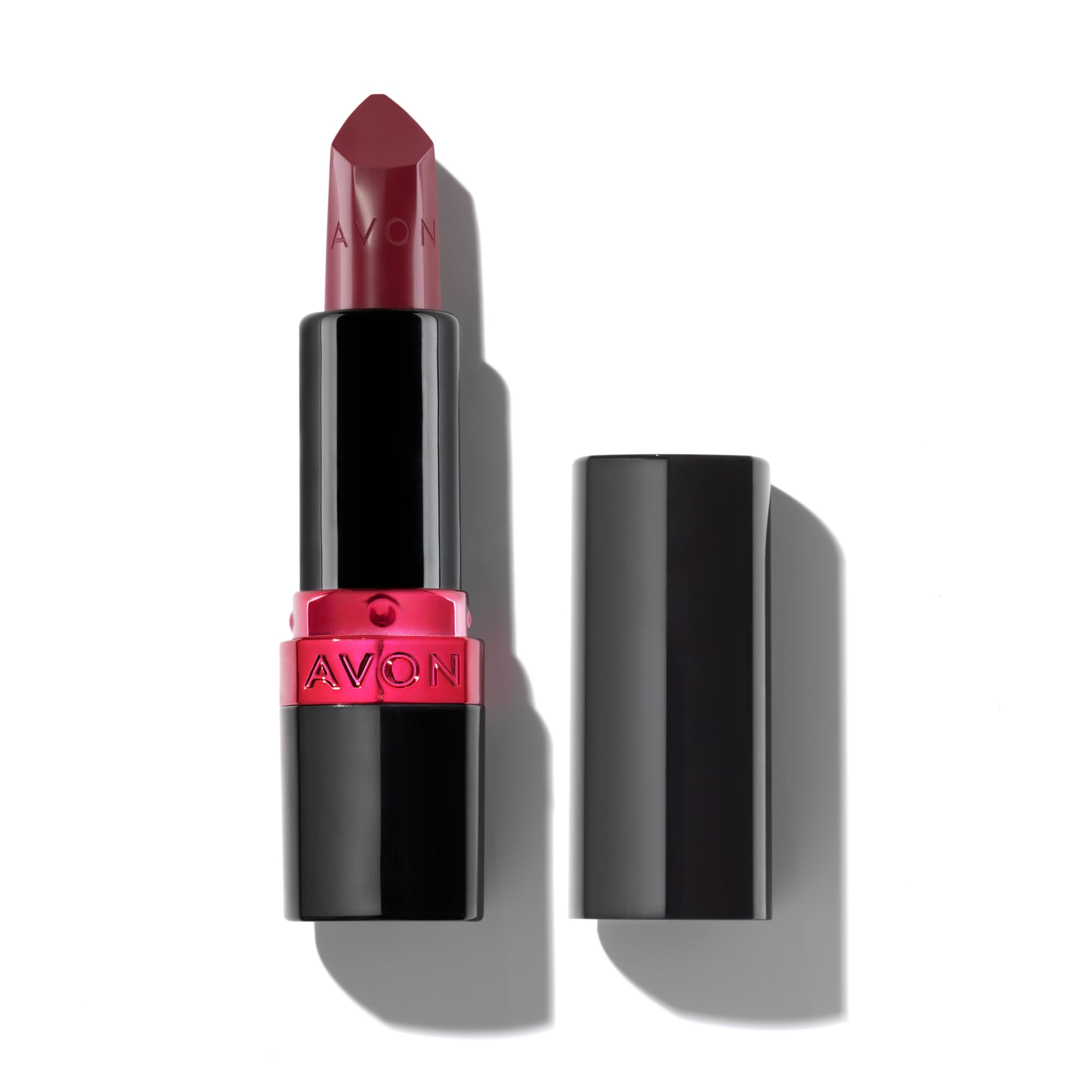 Avon Ultra Creamy Satin-finish Lipstick Chic with Vitamin E, Avocado Oil and Sesame Oil for a Creamy and Comfy Feel, Rich Colour and Full Coverage, Cruelty Free