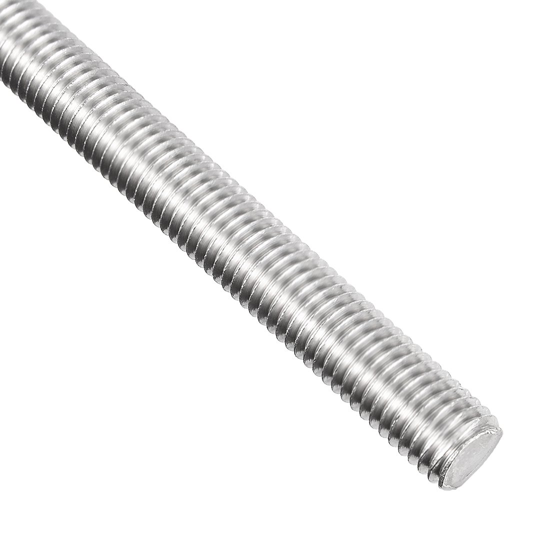 Sourcingmap M10 Fully Threaded Rod, 304 Stainless Steel, 250mm Length, 1.5mm Thread Pitch, Left Hand Threads — image 1