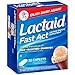 Lactaid Fast Act Lactose Intolerance, Lactase Enzyme Pills 32 single-dose pouches