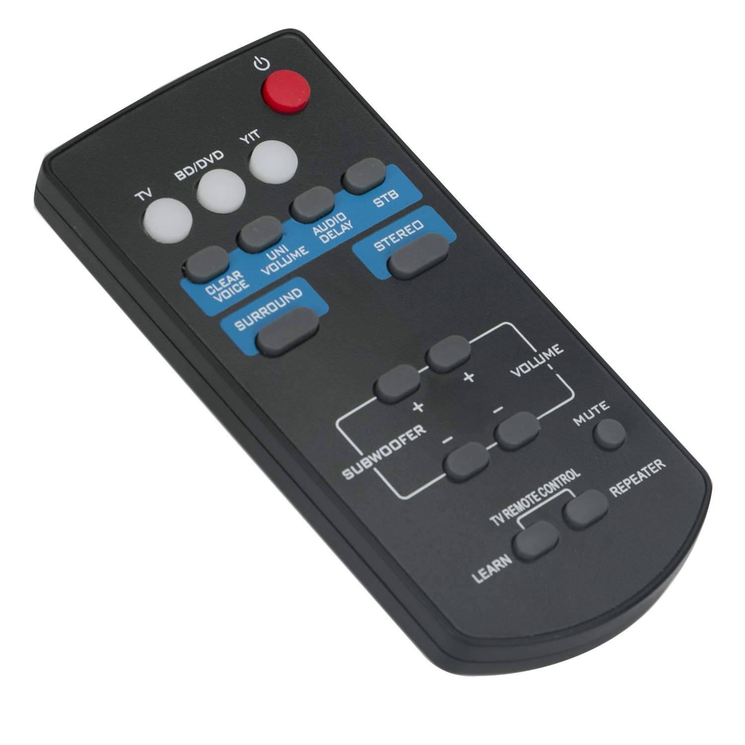 FSR60 WY57800 Remote Control Replacement - VINABTY Sound Bar Remote Control for Yamaha FSR60 WY57800 Soundbar Remote Controller