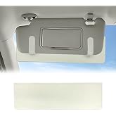 LTDCVTR Car Sun Visor Extender Anti Glare Clip On Shade Universal Beige | Fits SUV truck sedan. Blocks side glare. Clip-on sun blocker. Adjustable no-tool extender. Beige UV sunshade(Beige)