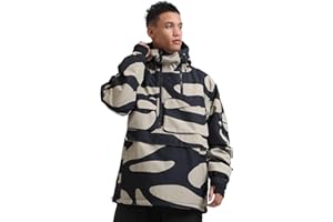 BSASB Mens Snowboard Jacket Ski Pullover Coat Warm Waterproof Windproof Men Snowboarding Jacket Winter Sports