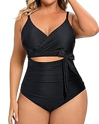 Daci Plus Size One Piece Swimsuit - Tummy Control