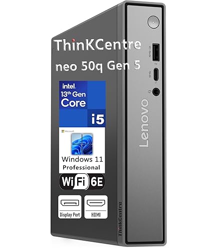 Amazon.com: Lenovo M720Q ThinkCentre Mini PC | Windows 11 Pro