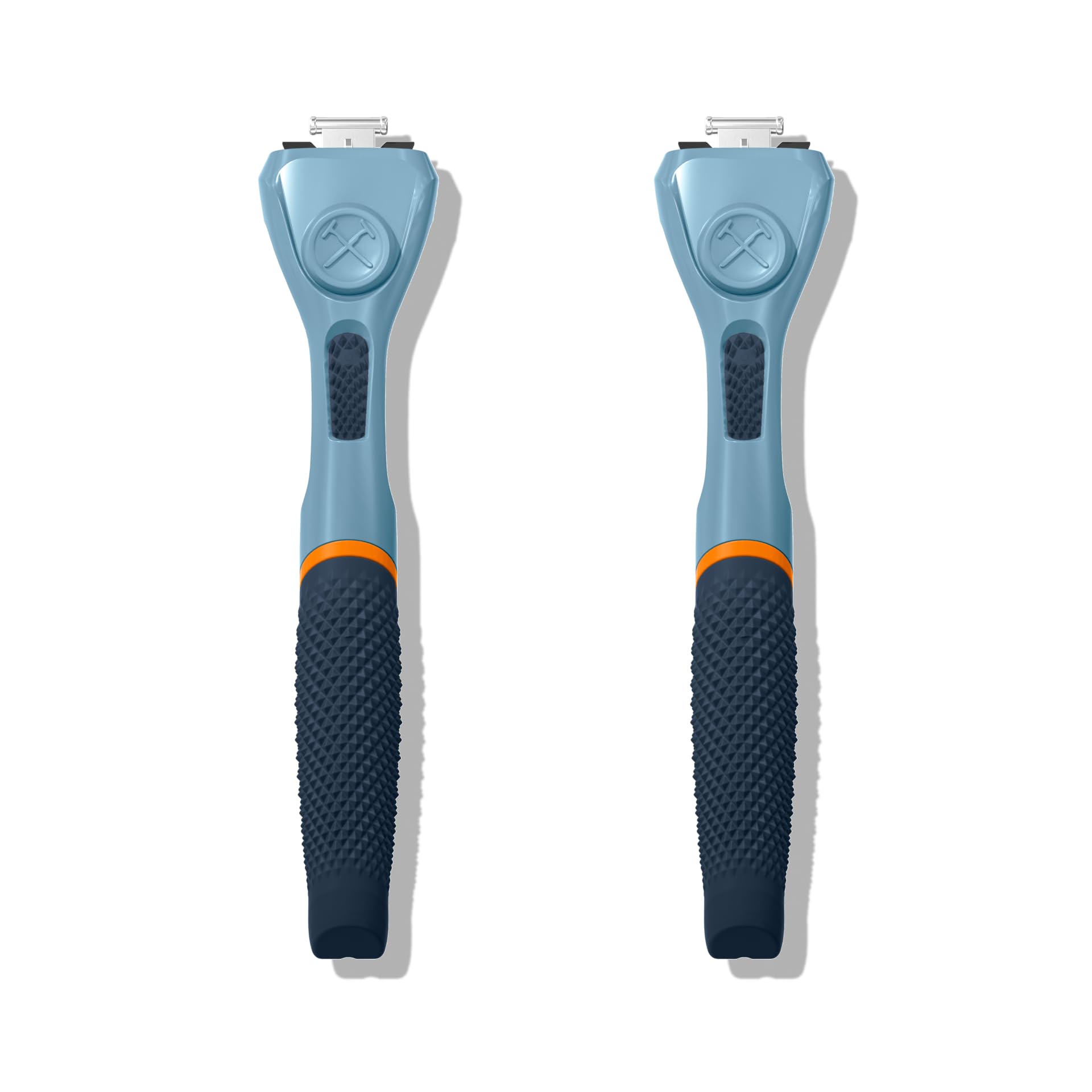 Photo 1 of Dollar Shave Club | Razor Handle (2 Pack) Blue | Replacement Razor Blade Handles
