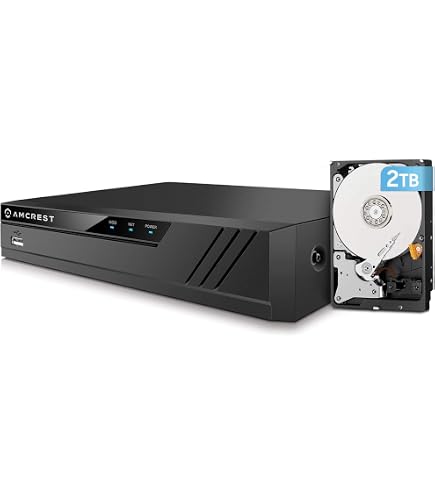 Amazon.com: Hikvision DS-7608NI-E2/8P-2TB 8 Channel NVR, 8 Port