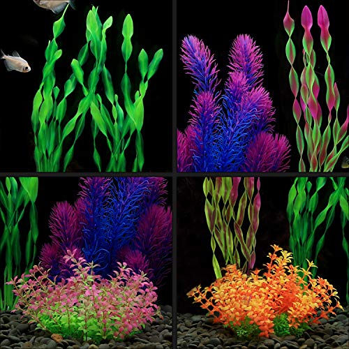 image for MyLifeUNIT Artificial Aquariums Plants Plastic Fish Tank Plants for Aq
