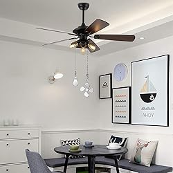 SUR-CIEL 2PCS Ceiling Fan Pull Chain, Ceiling Fan
