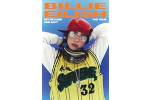 CINEMAFLIX Billie Eilish - Hit Me Hard and Soft - Poster Measures 24 x 36 inches Includes Adhesive Dots - (unframed)