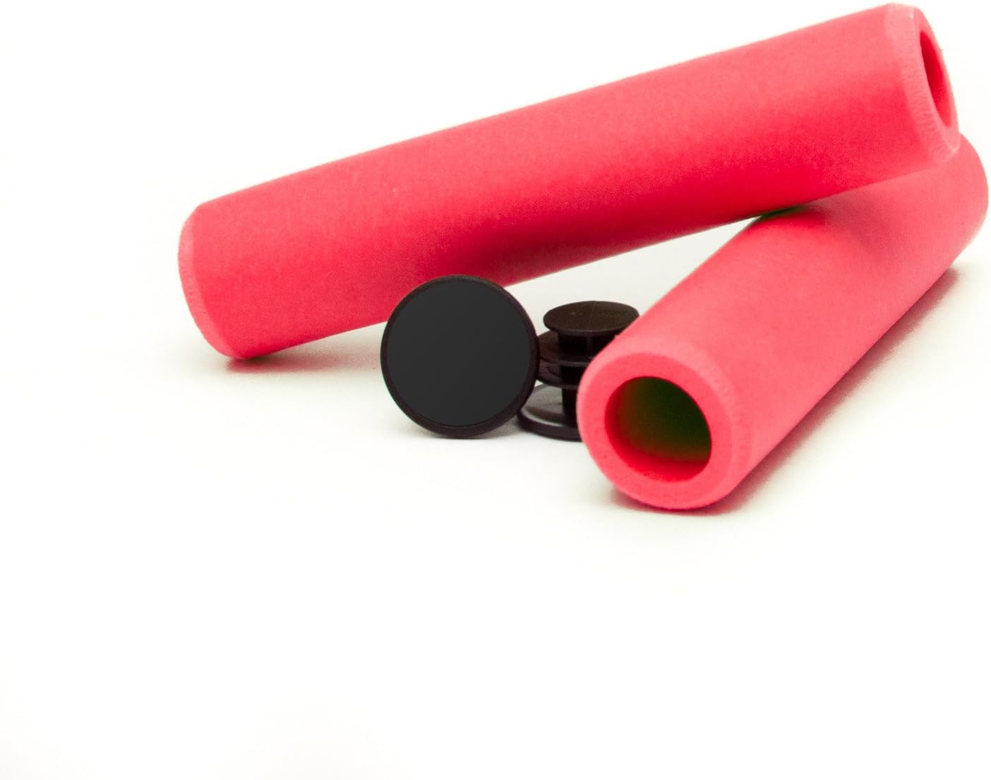 Astiboutique Eco-Friendly Silicone Foam MTB Grips | Memory Foam Technology & Ergonomic Design | Anti-Slip, Shockproof & Weather Resistant Bicycle Handles | for Comfortable Cycling | 9 Colors