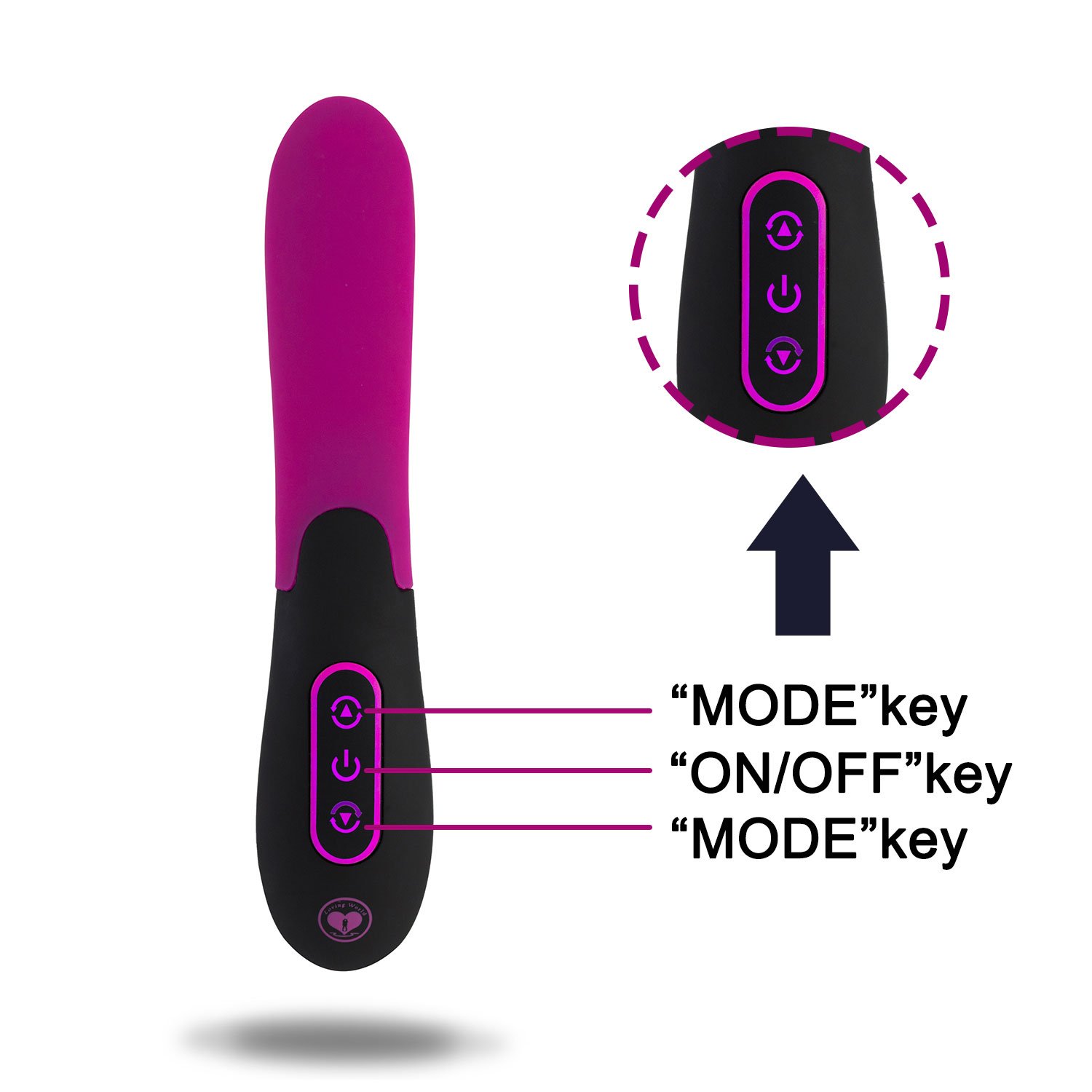 APRIL 14TH Silicone Vibrator with 7 Vibration Stimulation (USB Charged) - Stimulate Vagina, G-Spot & Clitoris - Waterproof, Powerful & Quiet Adult Toy - Discreetly Packaged Sex Toy, Purple, 5.3 ounces
