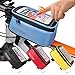 JOY COLORFUL Bicycle Bags Bicycle Front Tube Frame Cycling Packages 4.2,4.8,5.5 inches Touch Screen Mobile Phone Bags Professional Bicycle Accessories