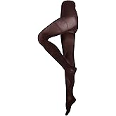 NuVein Medical Compression Pantyhose, 20-30 mmHg Support, Opaque, Black, Medium