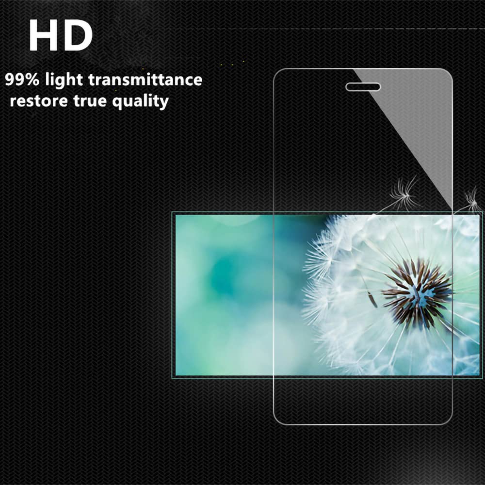 Shantime 2 Pack Tempered Glass Screen Protector Set Compatible with Unihertz 8849 Tank 3, HD Clear, Anti-Scratch, Bubble-Free, Easy Installation