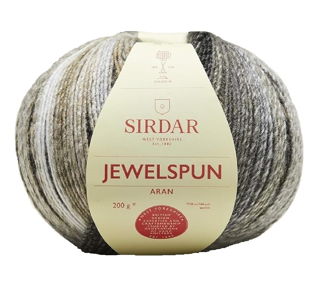 Sirdar Jewelspun Aran, Crystal Quartz (694), 200g