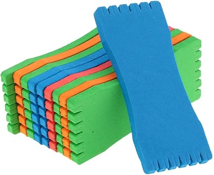 Amazon 10個エヴァ釣り巻線ボード釣りタックル 14センチ Amanaote スイベル スナップ