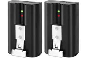 Hiweld 2 Pack 6040mAh Rechargeable Battery Compatible for Ring-Doorbell Camera 2/3/4, Spotlight Camera and Stick Up Cam, Rechargeable Upgraded Lithium Li-ion Batteries 3.65V Camera Indoor