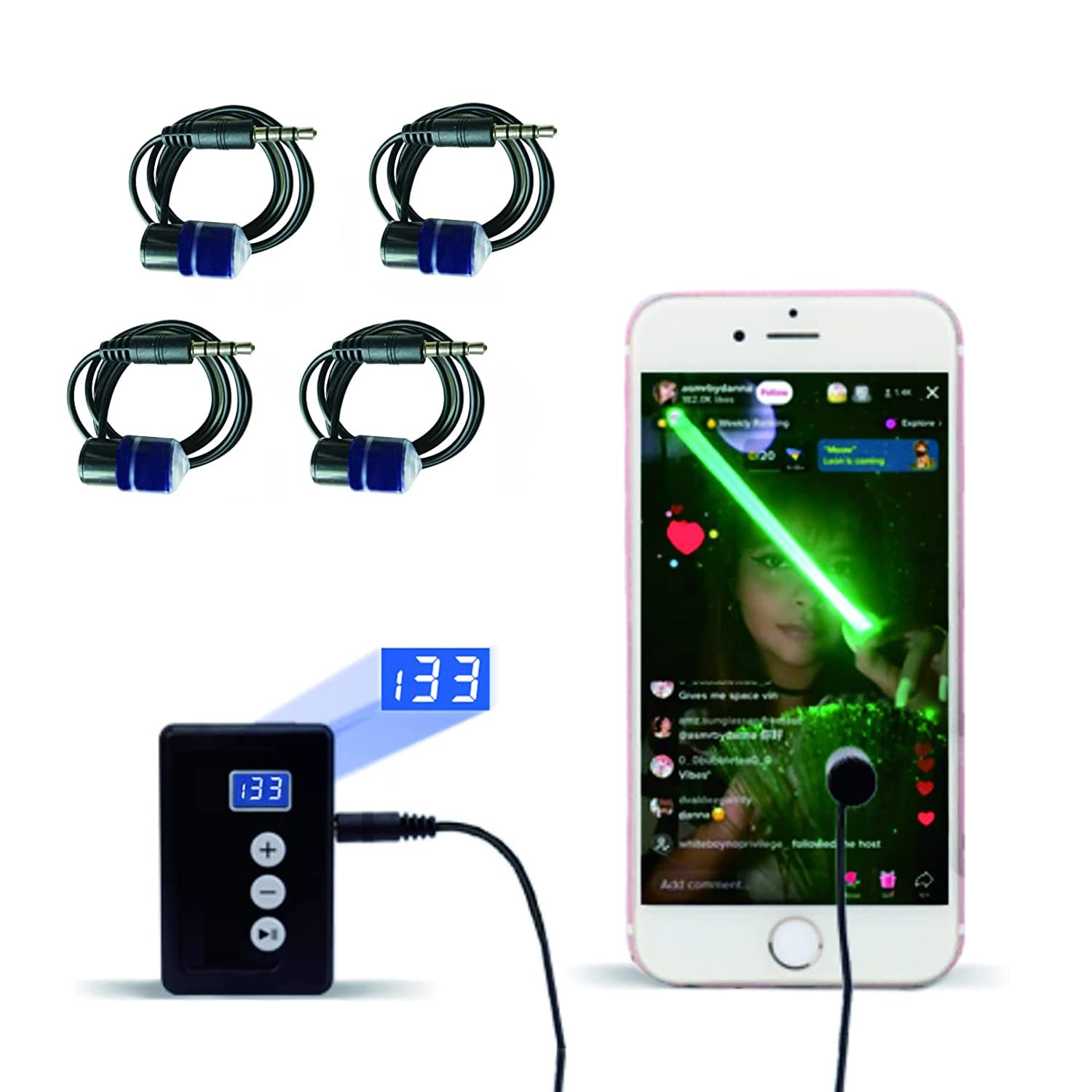 Photo 1 of Screen Auto Clicker for iPhone iPad: Physically Connected Auto Clicker For Android IOS Screen Device,Adjustable Speed Automatic Screen Tapper,Suitable for Games, Live Broadcasts, Reward Tasks