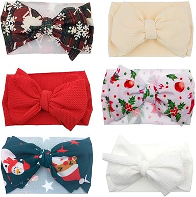 baby christmas bow