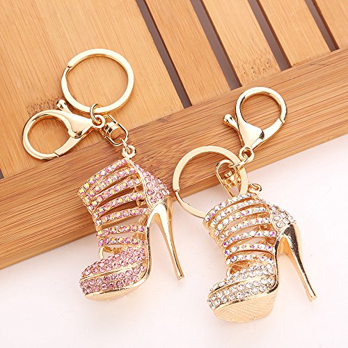 image for BCDshop Cute Cute Faux Fur Ball Cell Phone Car Keychain Pendant Handba