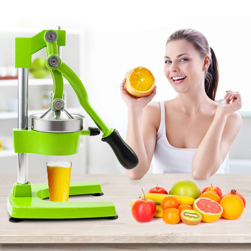 Black ROVSUN Commercial Grade Citrus Juicer Hand Press Manual Fruit